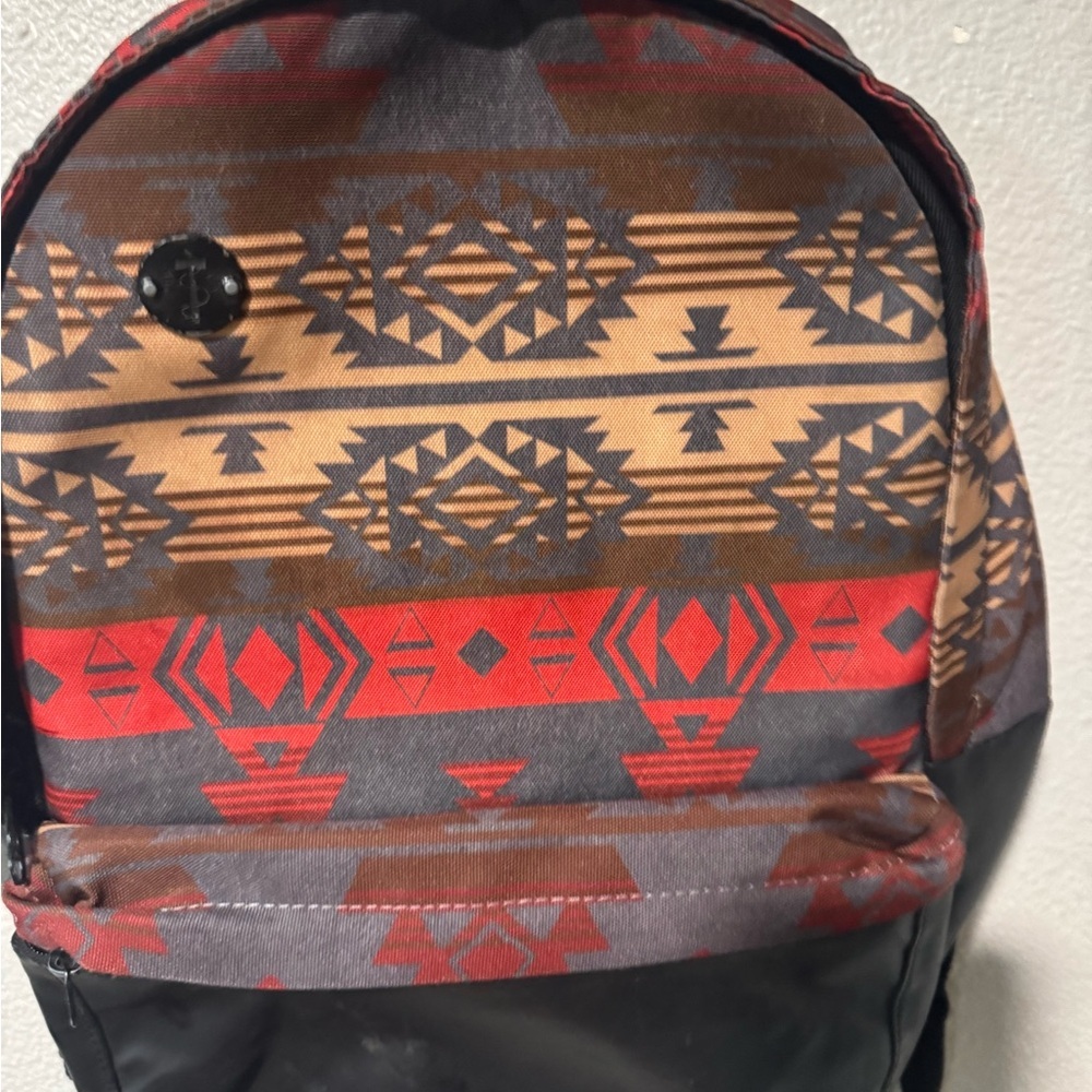 FOCUS SPACE Aztec  print backpack - Picture 3 of 9